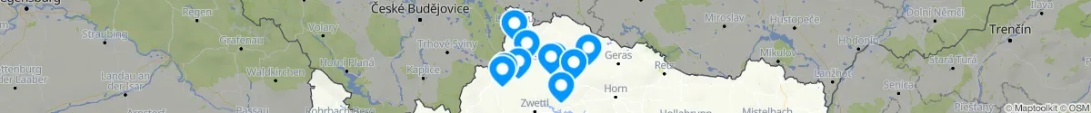 Map view for Pharmacies emergency services nearby Gastern (Waidhofen an der Thaya, Niederösterreich)
